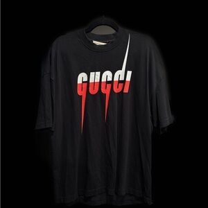 Black Graphic T-Shirt for Men